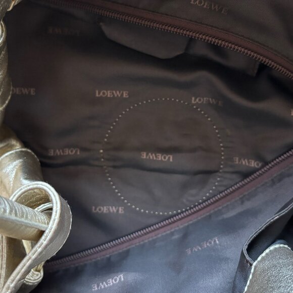 Loewe Gold Nappa Aire Leather Bag - Picture 7 of 7